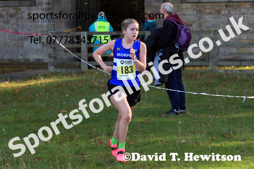 Womens Under-17s, 2025 Start Fitness NEHL, Lambton, County Durham. Photo: David T. Hewitson/Sports for All Pics